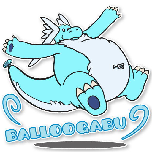 Balloogabu: Cloud-Eating Balloon Dragon